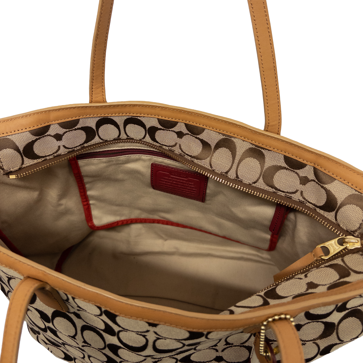 Coach Classic Big Shoulder Bag | Beige