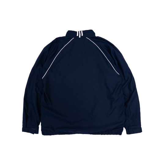 Adidas Moorestown Friends Athletics Full Zip Up Track Jacket | L | Dark Navy
