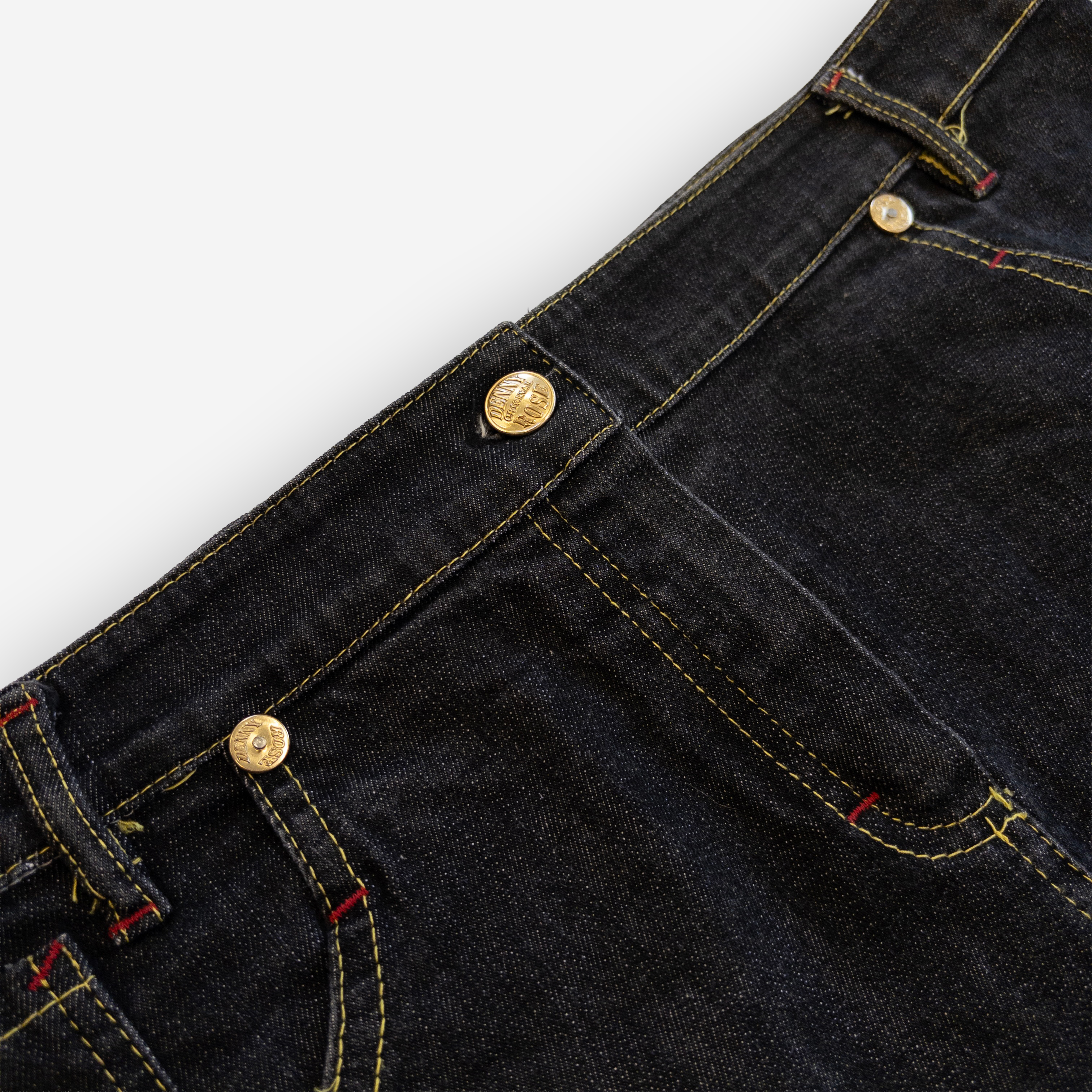 Denny Rose Denim Mini Skirt | Dark Indigo