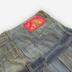 Fly Girl Mini Skirt | Light Wash