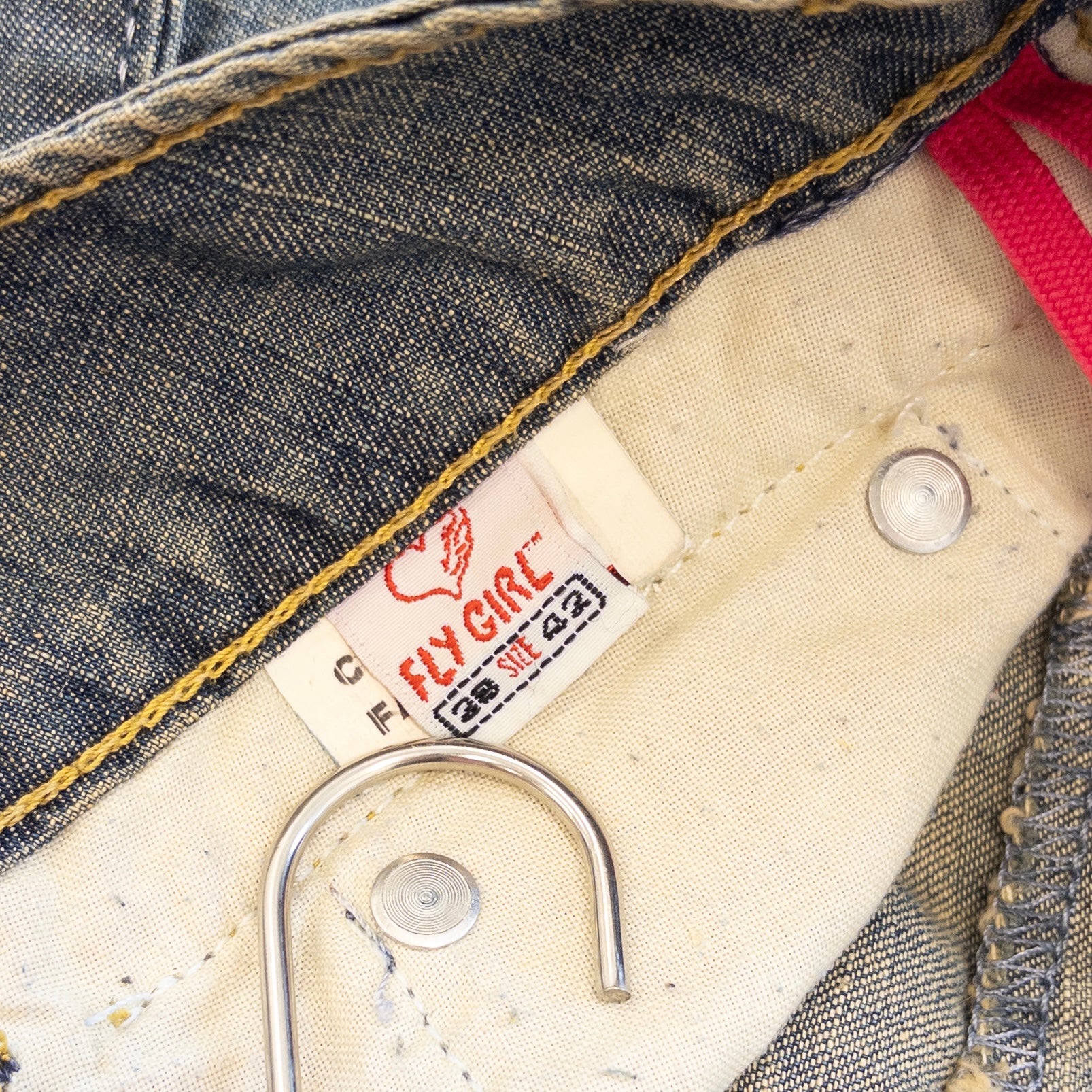 Fly Girl Mini Skirt | Light Wash