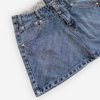 Yes! Miss Mini Skirt | Mid Wash