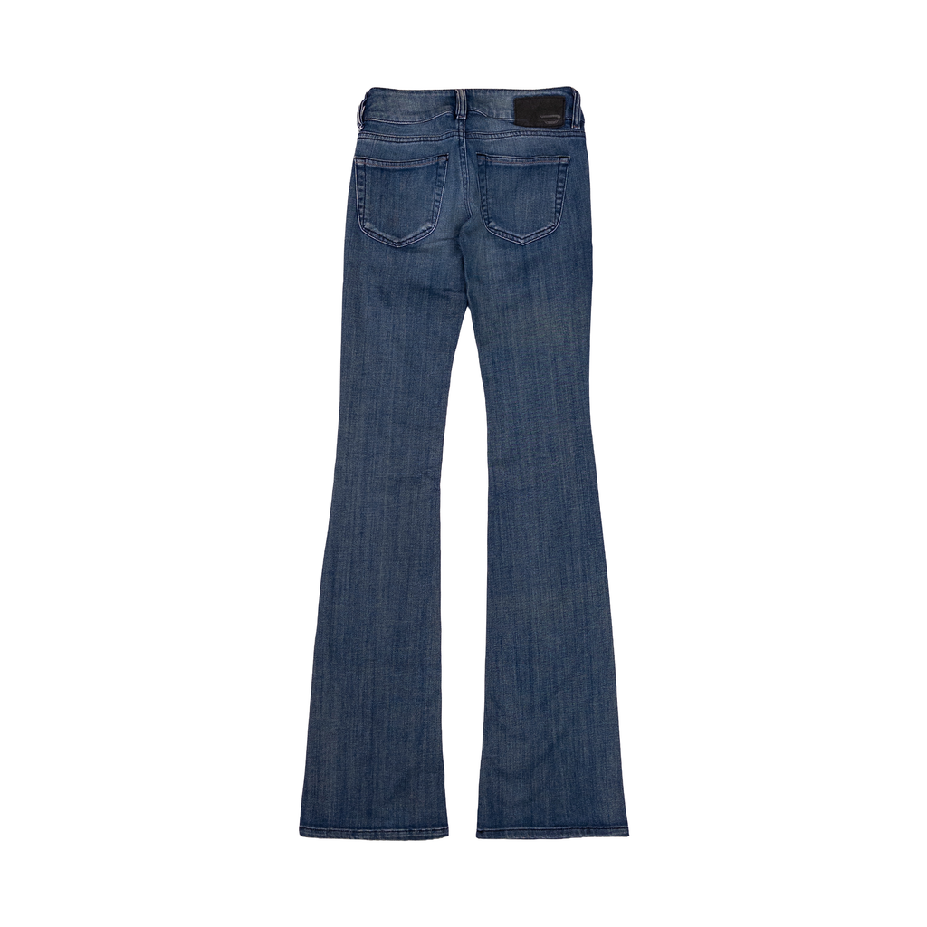 Diesel Louvely Low Rise Jeans | 24 | Mid Washed