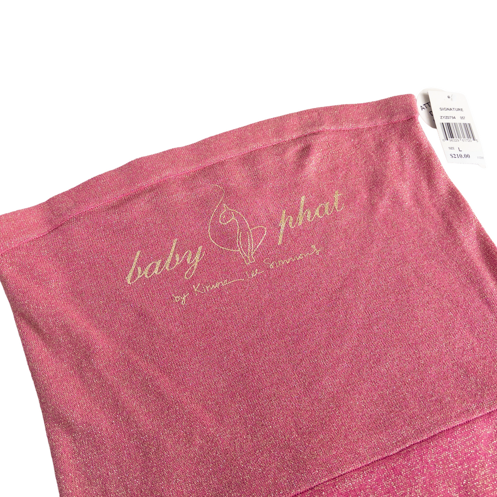 Baby Phat Tie Tube Top(Dead stock) | L | Pink