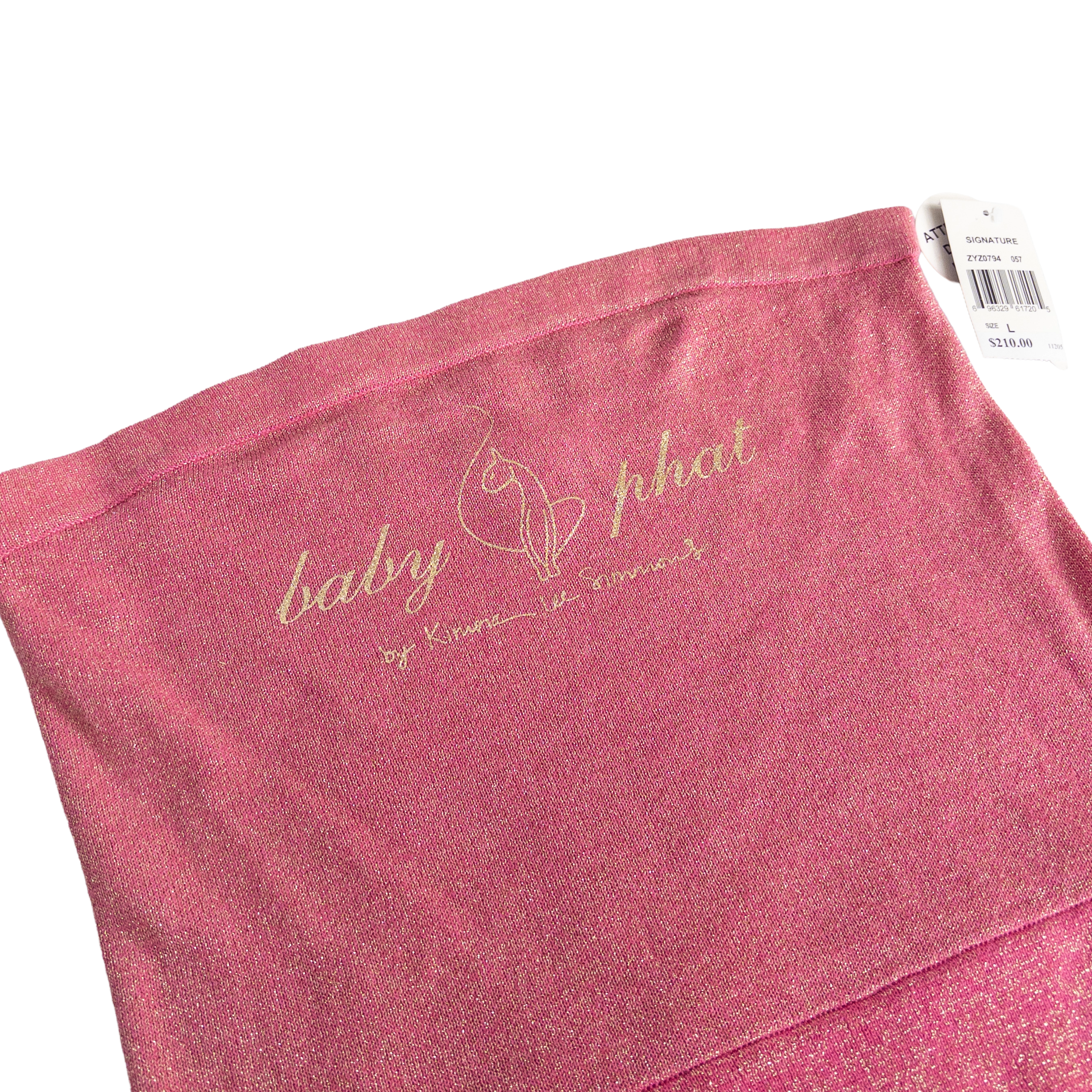 Baby Phat Tie Tube Top(Dead stock) | L | Pink