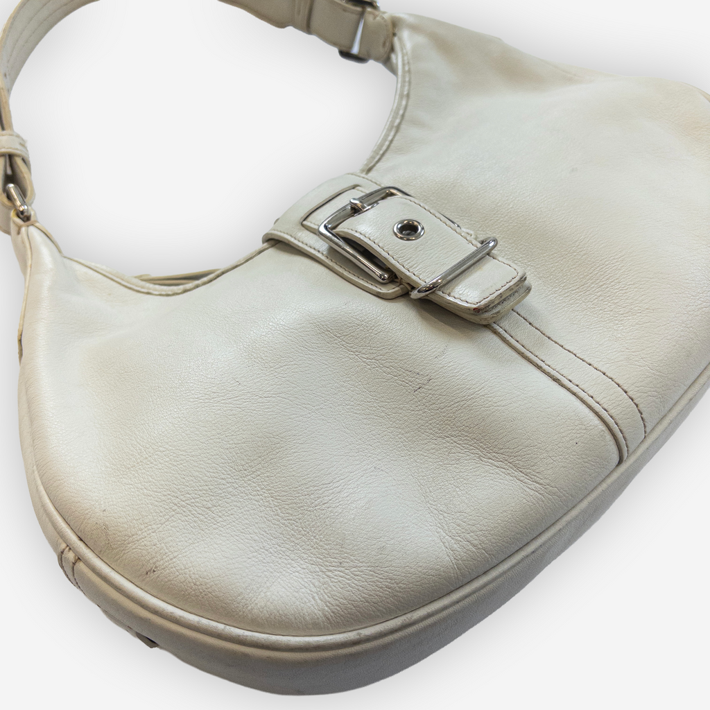 Coach Shoulder Hobo Bag | White