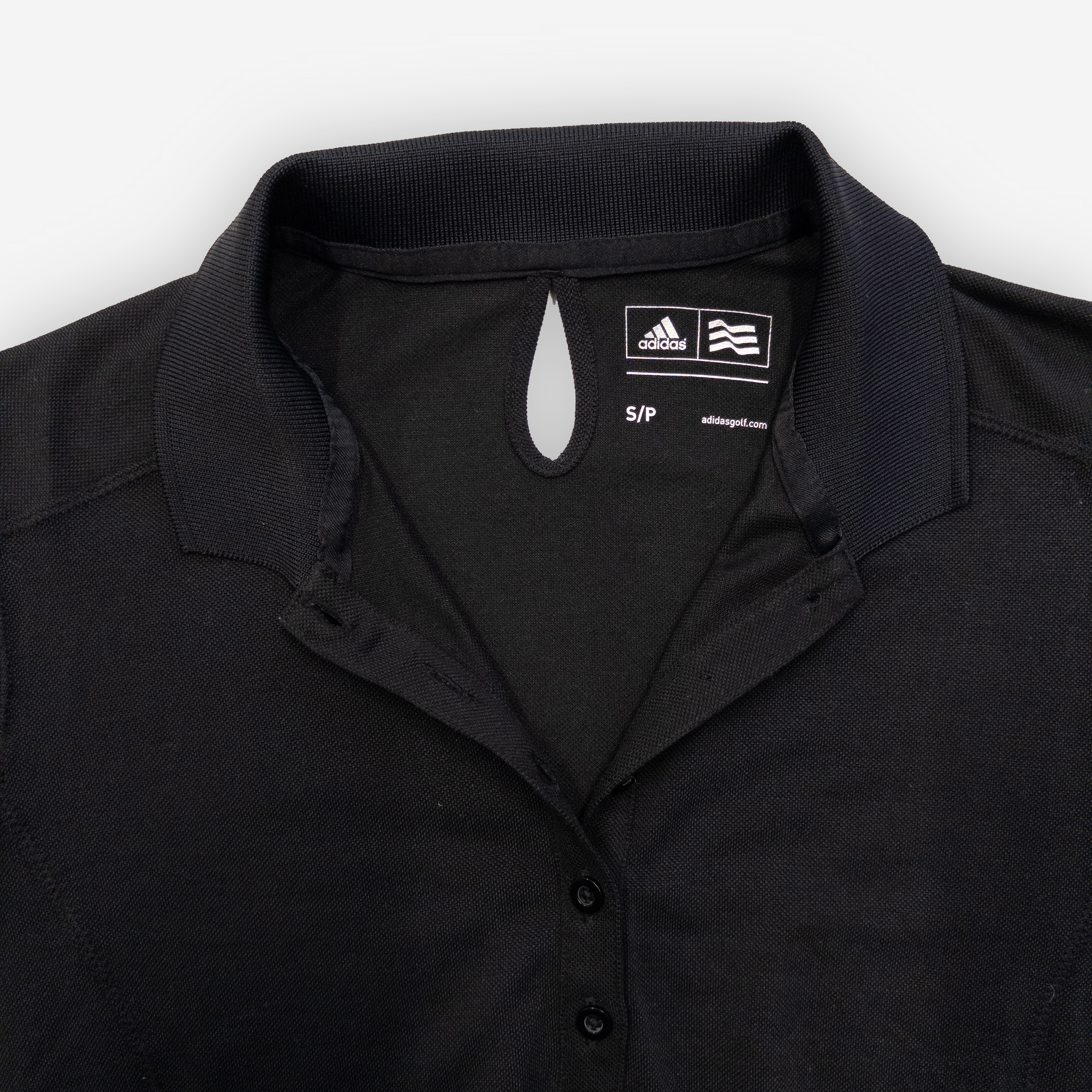 Adidas Ribbon Polo | Black
