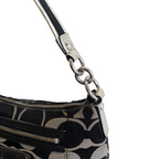 Coach Monogram Shoulder Bag | Black