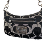 Coach Monogram Shoulder Bag | Black