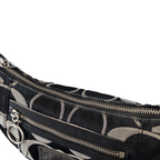 Coach Monogram Shoulder Bag | Black