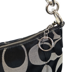 Coach Monogram Shoulder Bag | Black