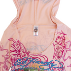 Ed Hardy Hoodie Dress | XS | Pink
