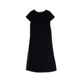 COS Semi Sheer Long Slit Viscose Dress | Women’s XS | Black