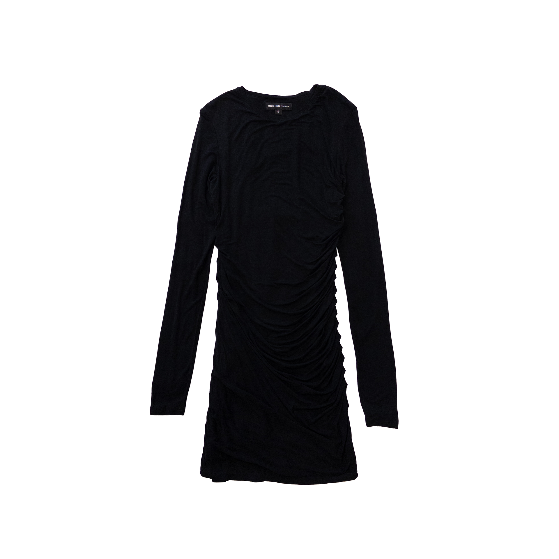 sachin and babi light blue dress Stolen Girlfriends Club Text Mesh Tee or Dress? – Shed Boutique Style main image 1