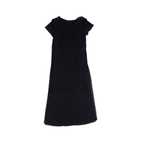 COS Semi Sheer Long Slit Viscose Dress | Women’s XS | Black