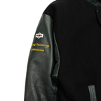 Canada Sportswear Irving Vintage Letterman Jacket | L | Black & Dark Green