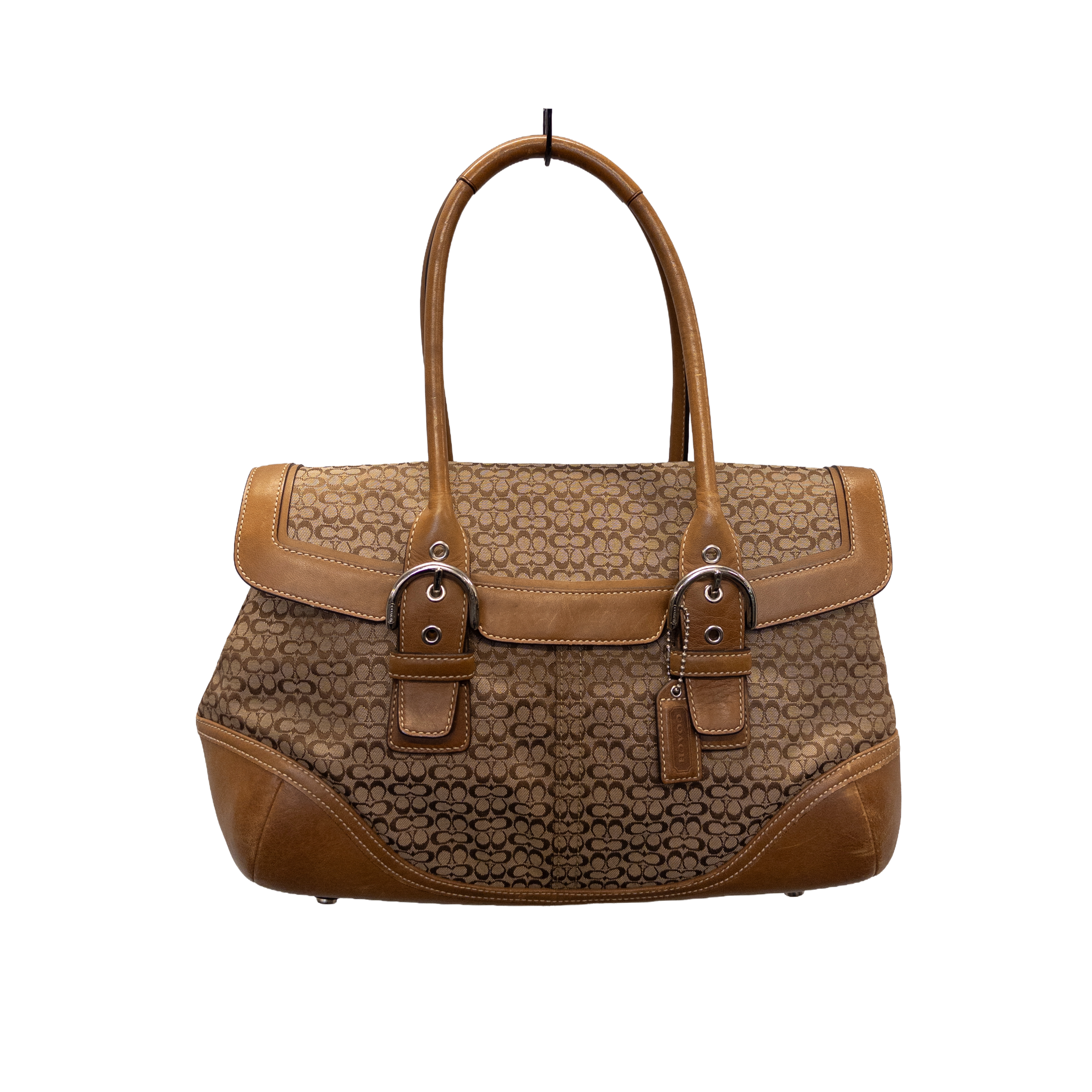 Coach Monogram Handbag | Beige