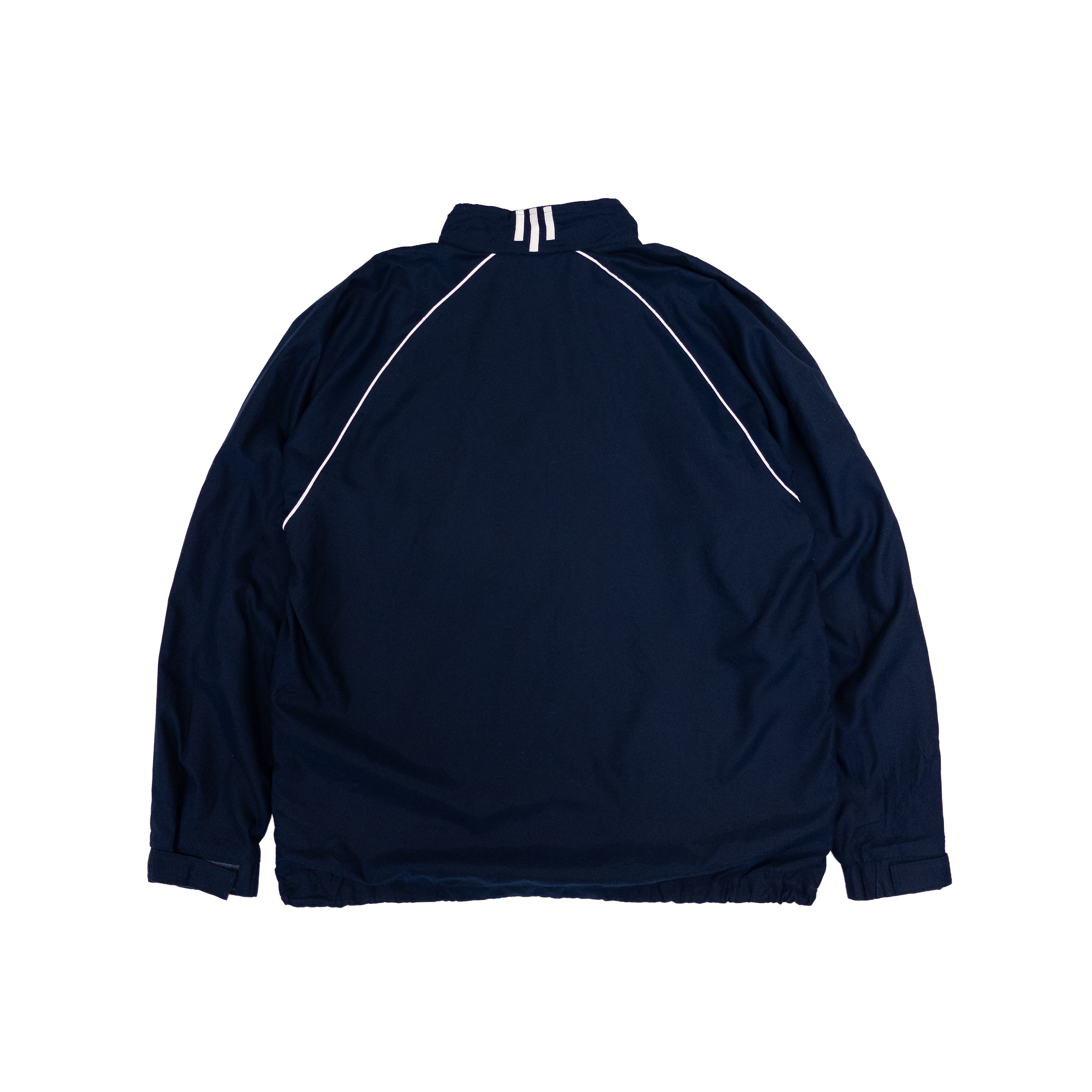 Adidas Moorestown Friends Athletics Full Zip Up Track Jacket | L | Dark Navy