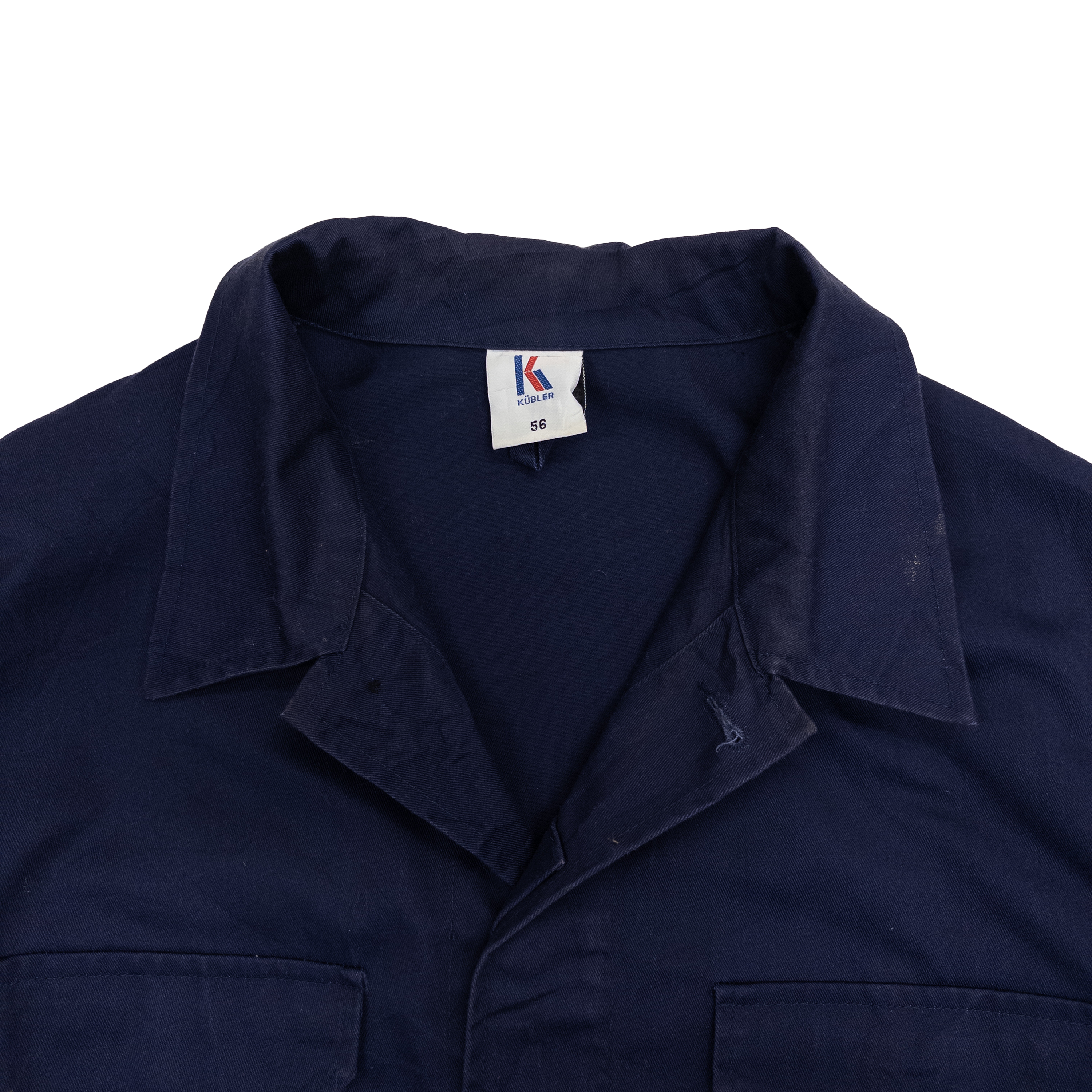 Vintage French Workwear Jacket | L | Blue