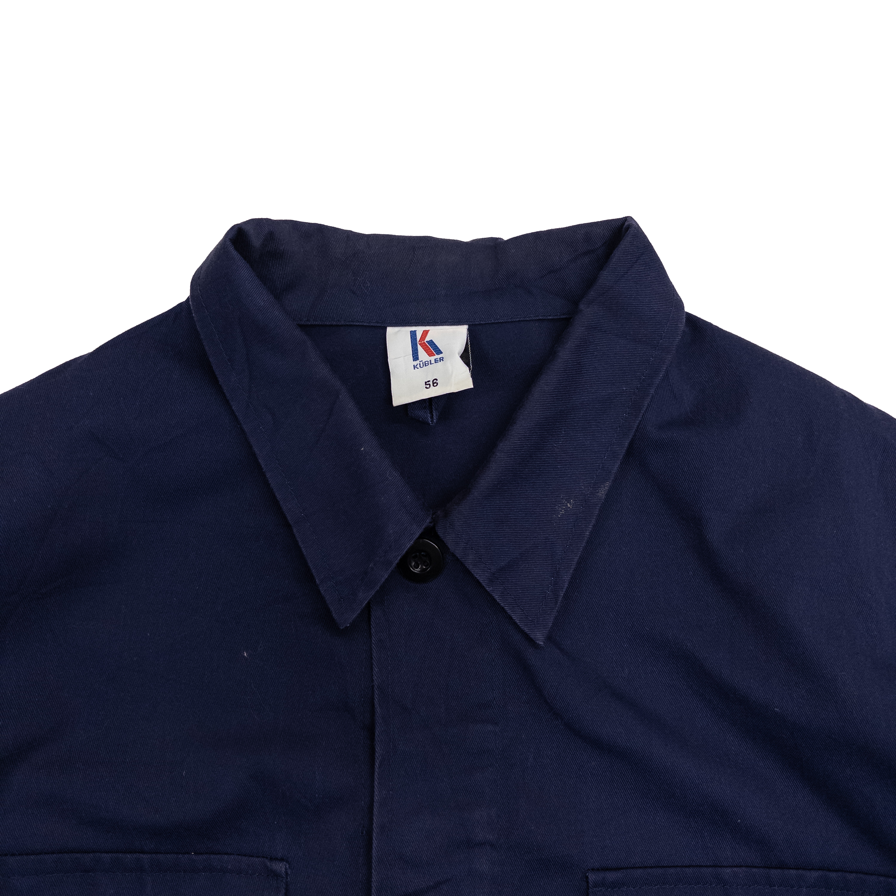 Vintage French Workwear Jacket | L | Blue