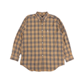 Burberry Vintage Nova Check Long Sleeve Shirt | Men’s XL | Beige Check