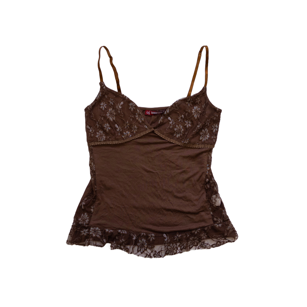 Dannigolde Lace Cami | Brown