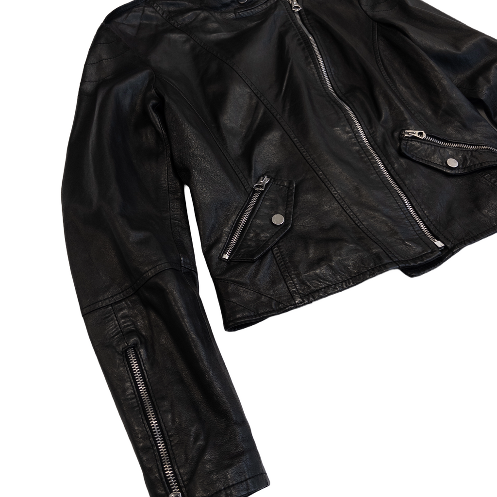 Masterpelle Genuine Leather Jacket | XS | Black