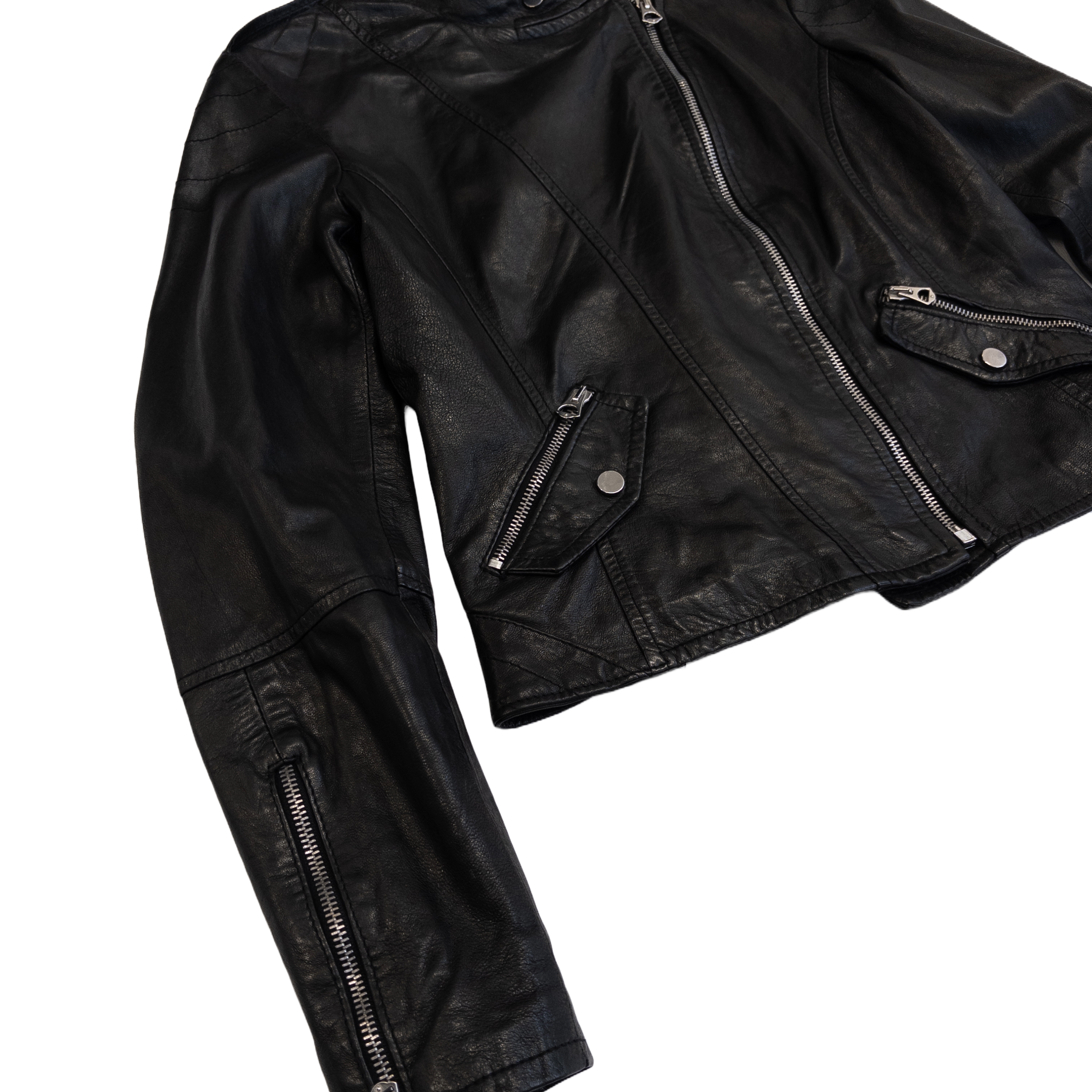 Masterpelle Genuine Leather Jacket | XS | Black