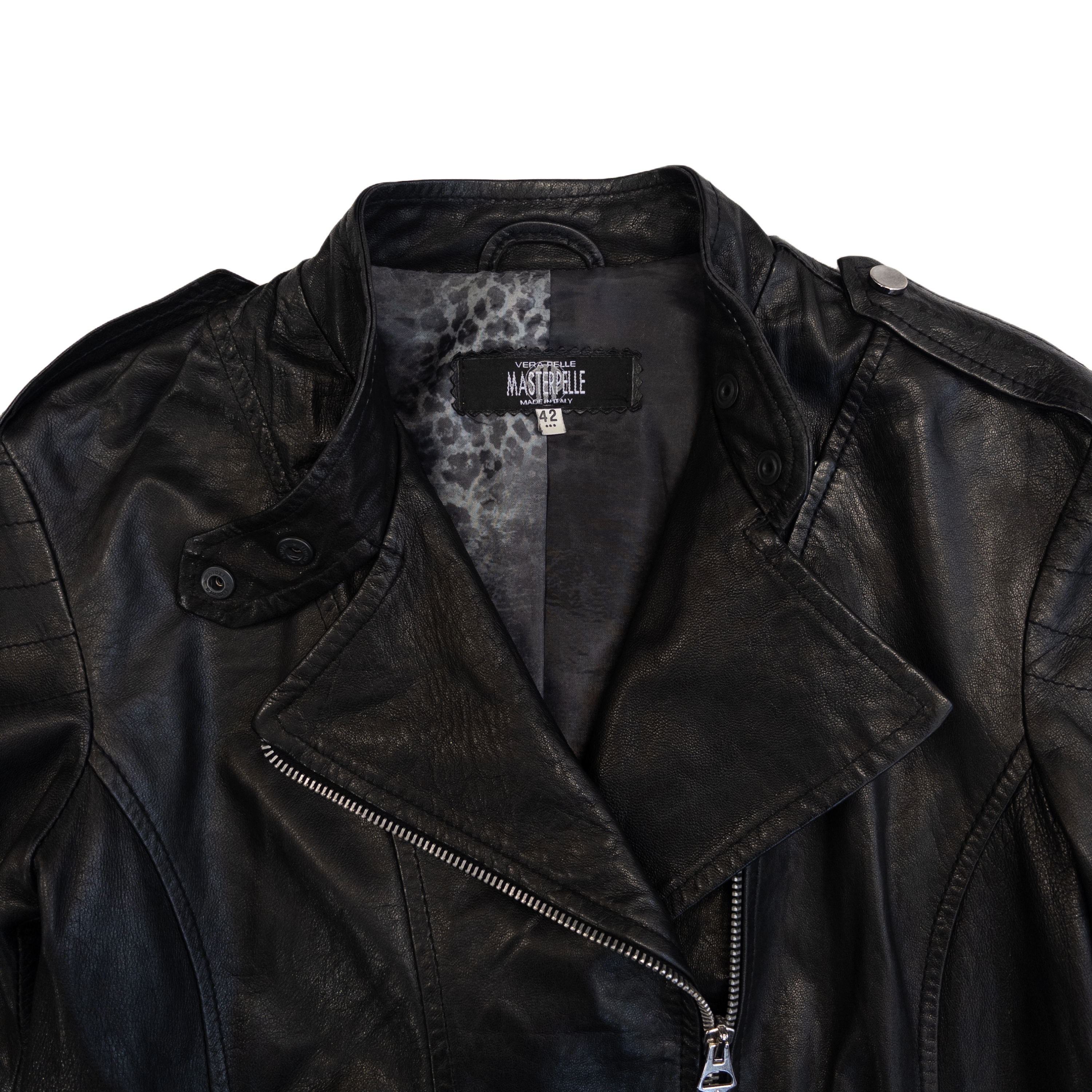 Masterpelle Genuine Leather Jacket | XS | Black