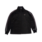 Nike Pink Swoosh Jacket | Black
