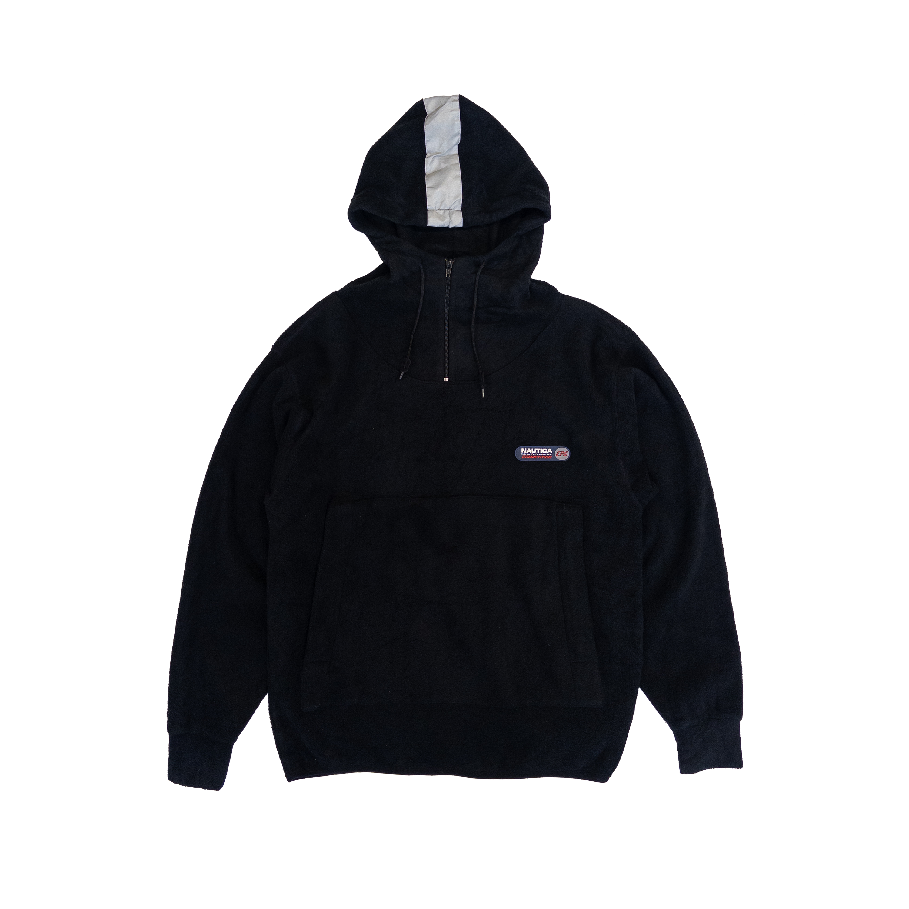 Nautica Competition Zip Fleece Hoodie | Men’s M | Black