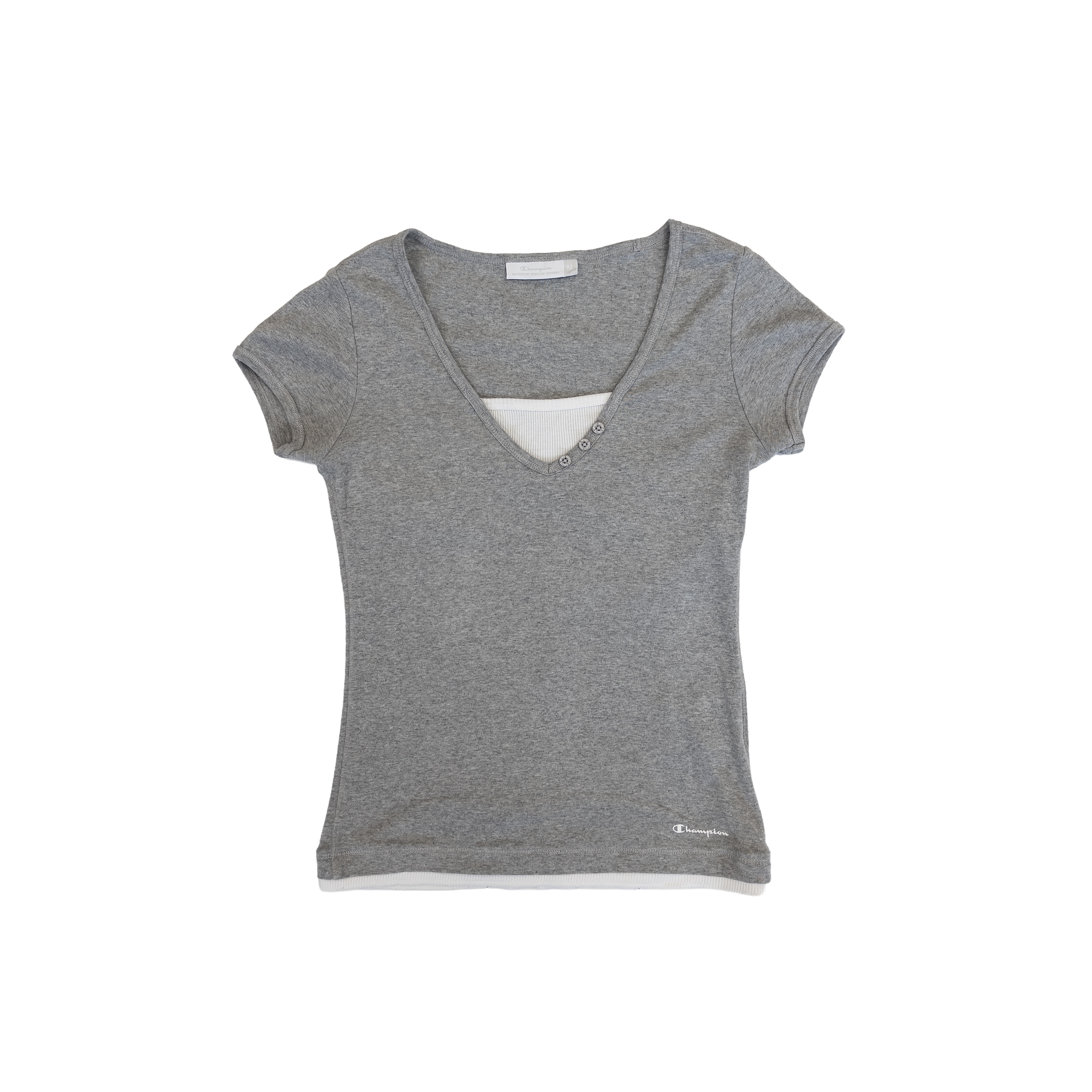 Champion Layered T-Shirt | Grey