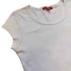 XX BY MEXX Capri Monetary Graphic T-Shirt | White