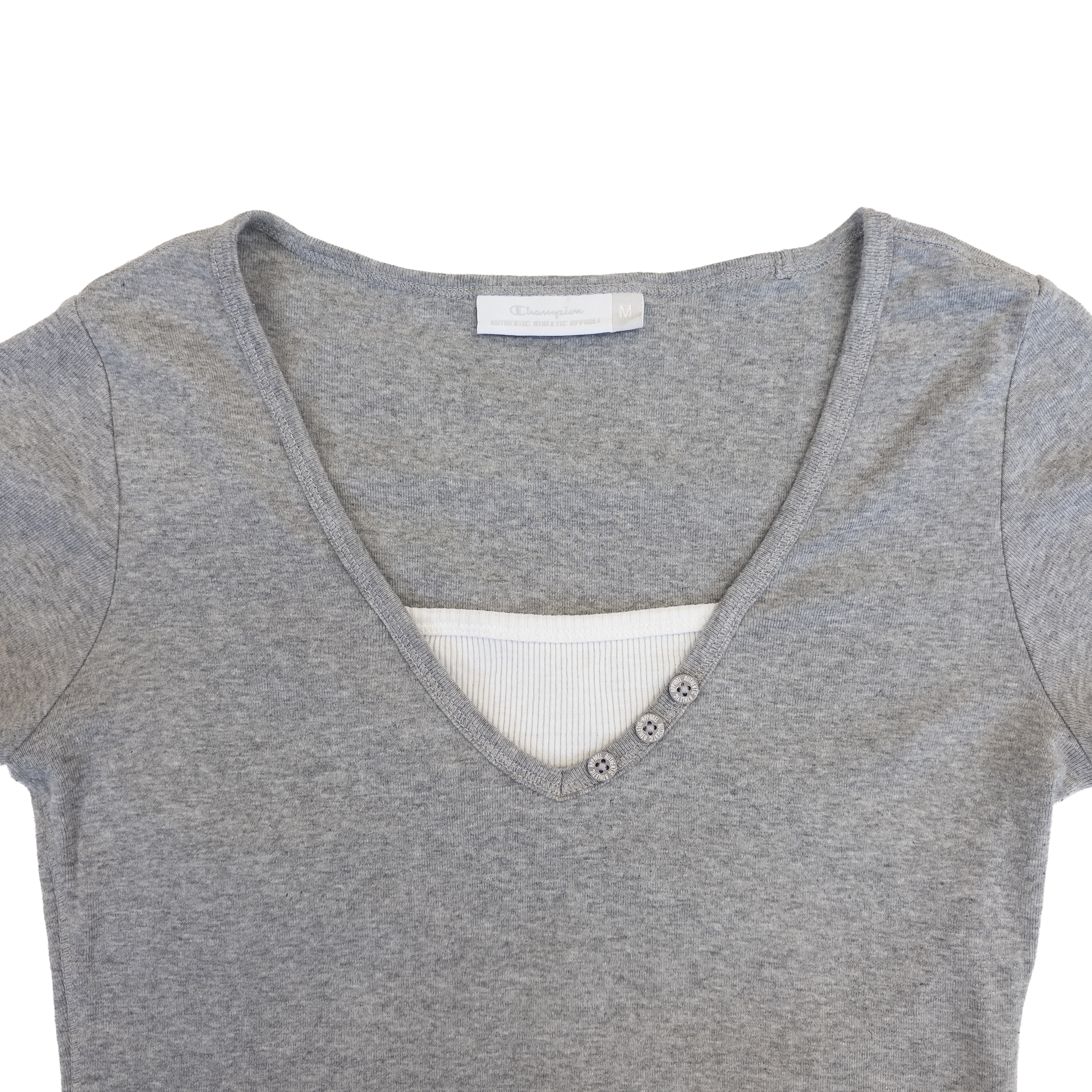 Champion Layered T-Shirt | Grey