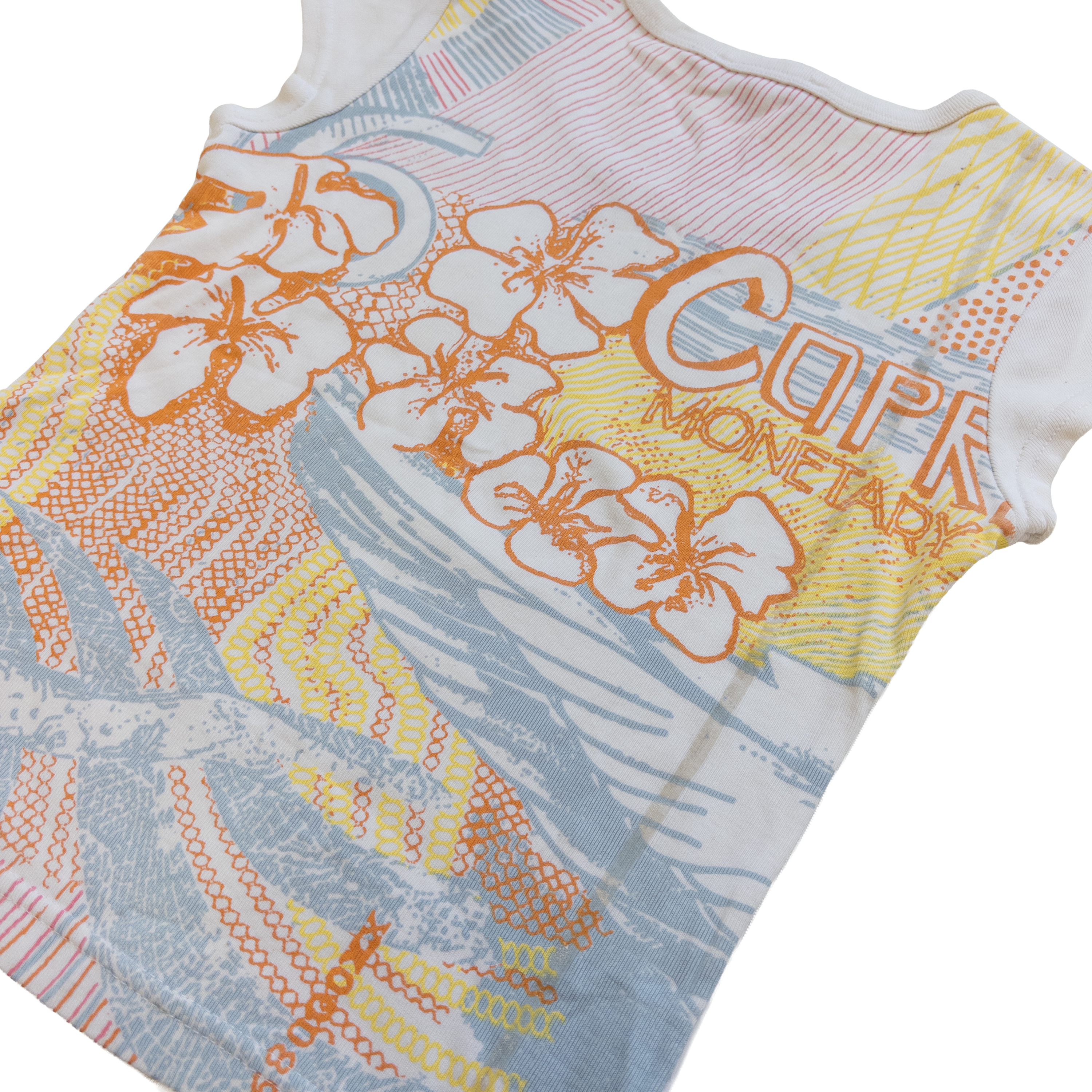 XX BY MEXX Capri Monetary Graphic T-Shirt | White