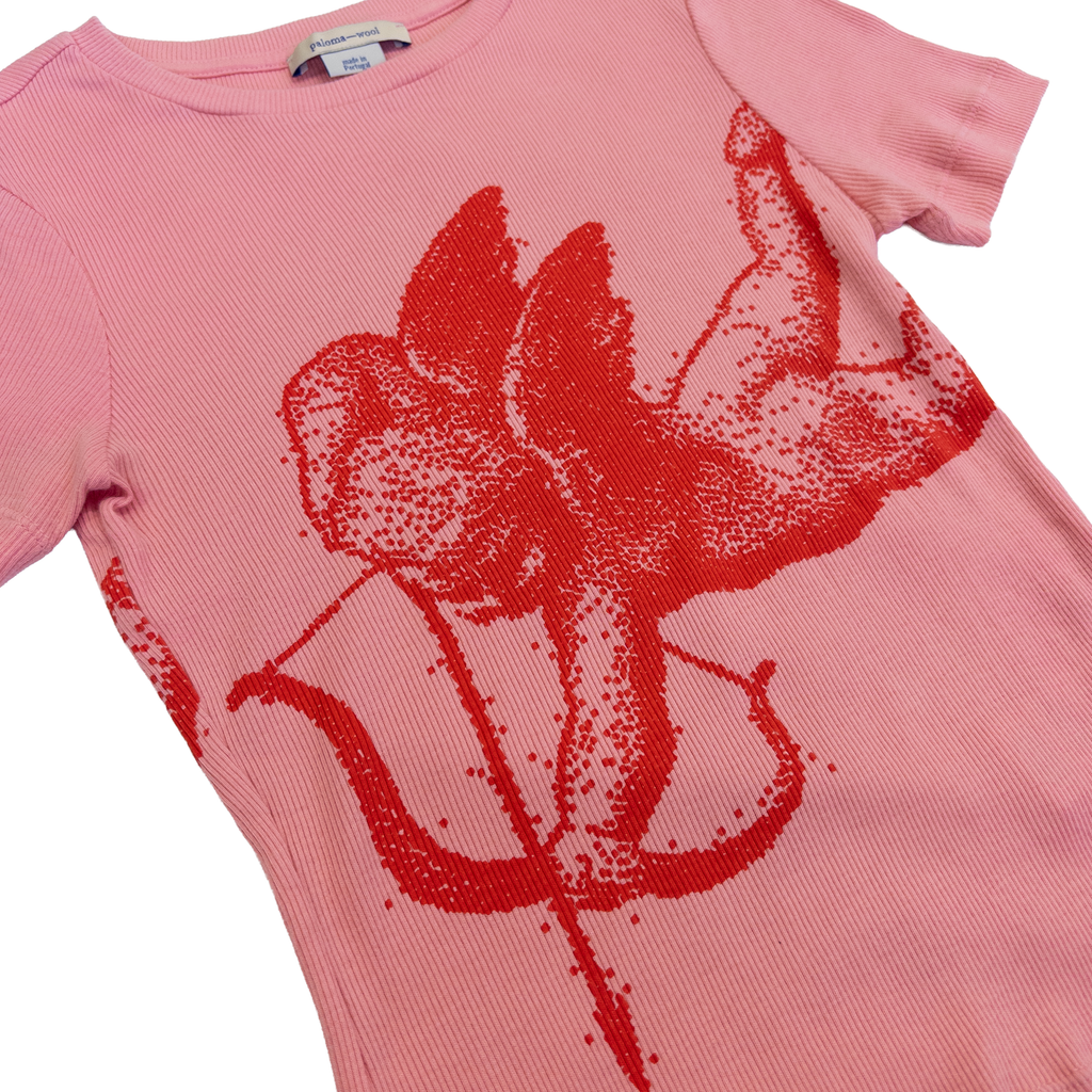 Paloma Wool Souvenir Saint Angelo  T-Shirt | Women’s XS-S | Pink