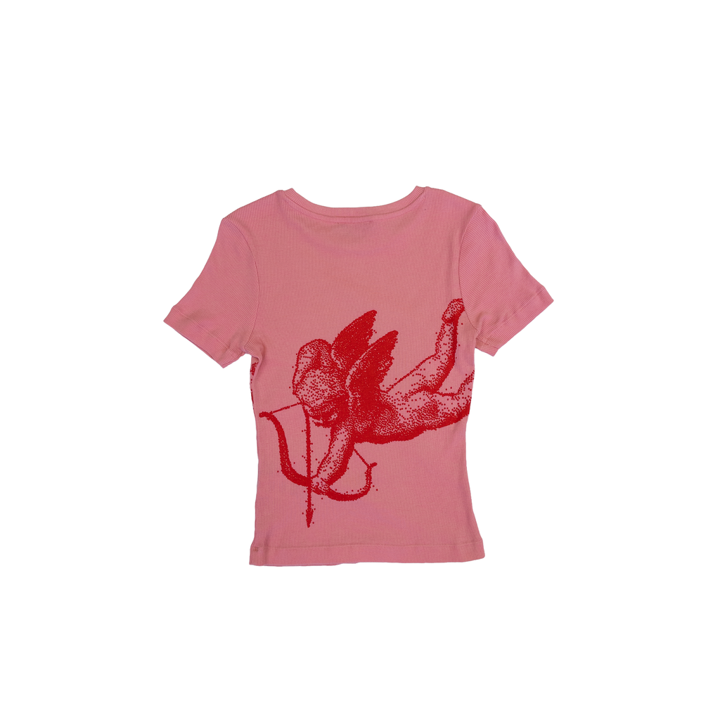 Paloma Wool Souvenir Saint Angelo  T-Shirt | Women’s XS-S | Pink