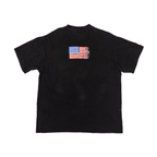Wild Oats US Flag T-Shirt | Black