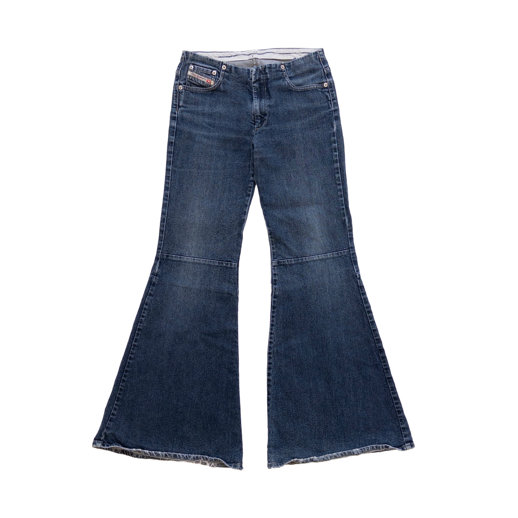 Diesel Low-rise Flared Jeans | Dark Wash