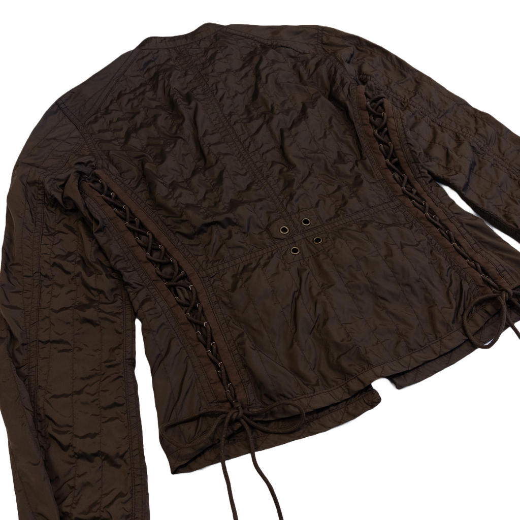 Corset Nylon Jacket | XS-S | Brown