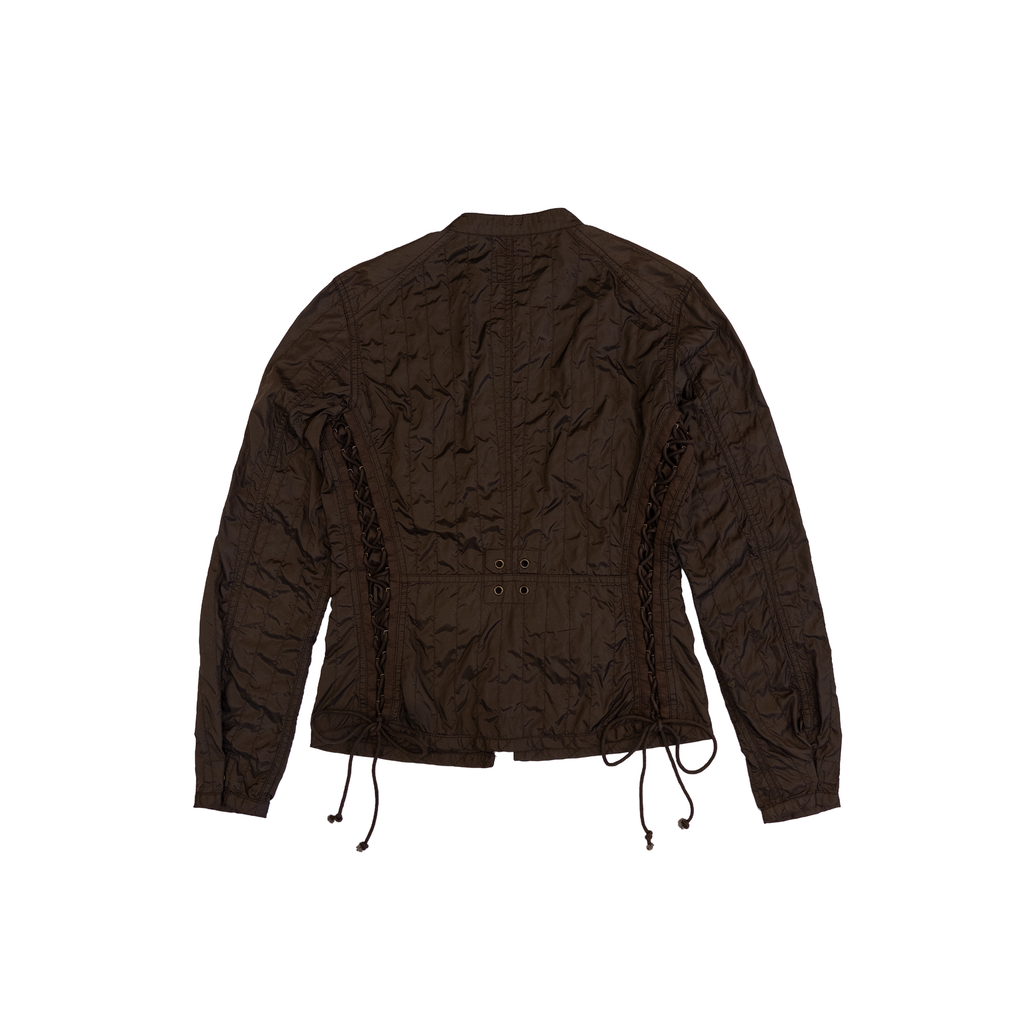 Corset Nylon Jacket | XS-S | Brown