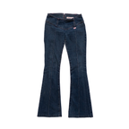 Miss Sixty Low-rise Flared Jeans | Dark Wash