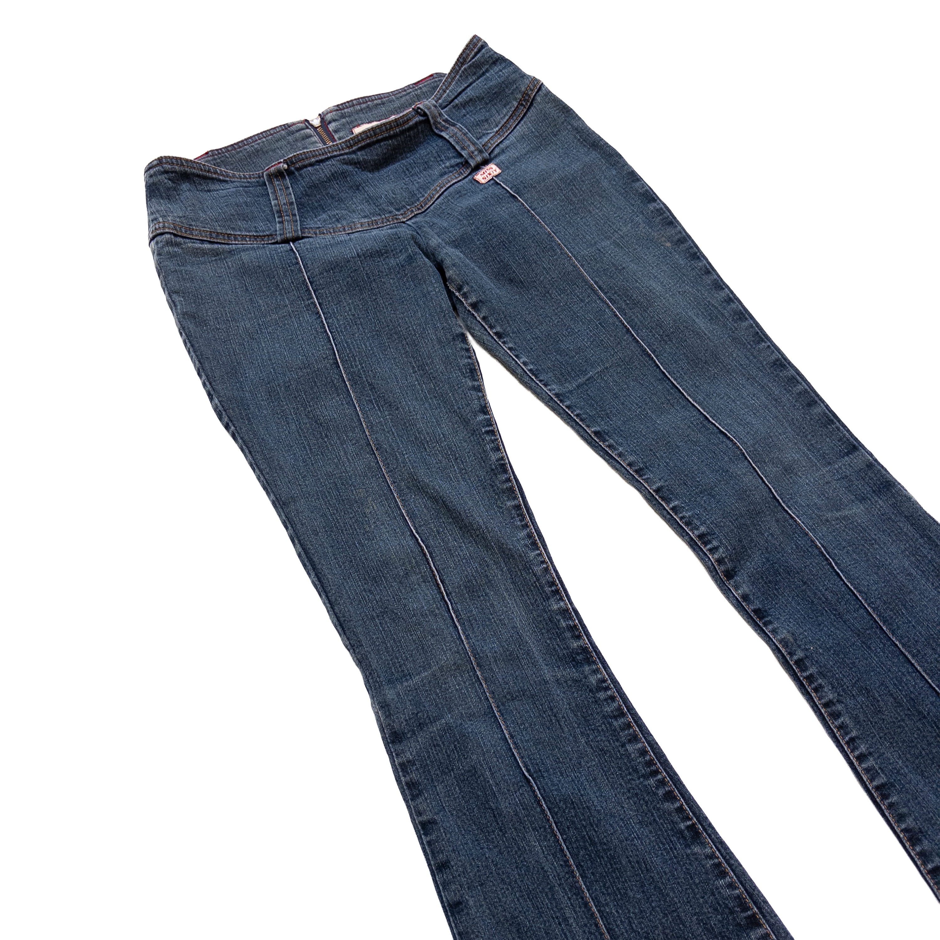 Miss Sixty Low-rise Flared Jeans | Dark Wash