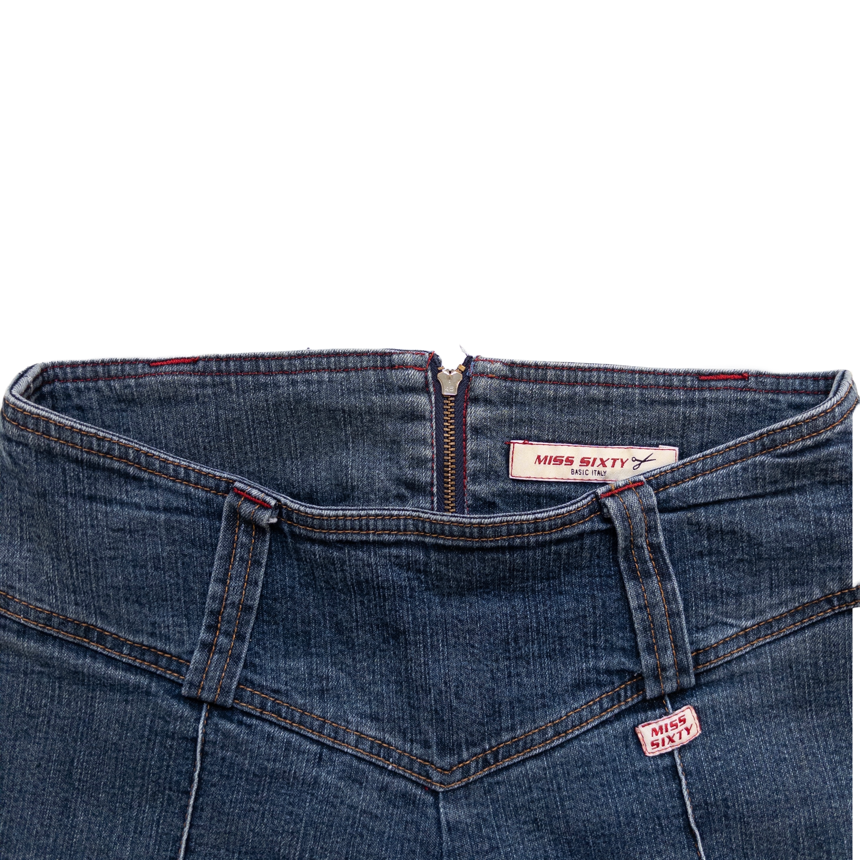 Miss Sixty Low-rise Flared Jeans | Dark Wash