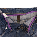 Benetton Denim Mini Skirt | Mid Wash