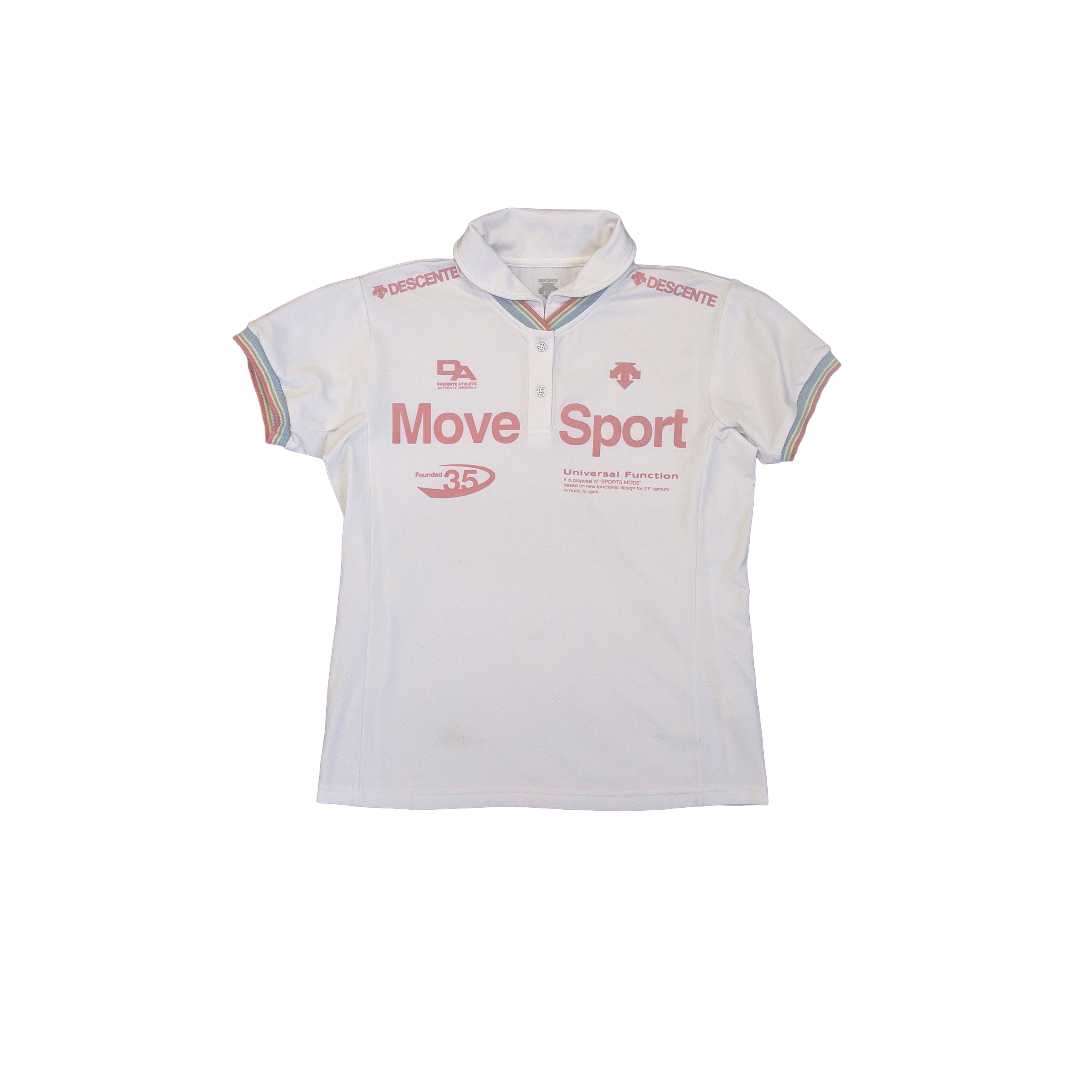 Descente Polo | White