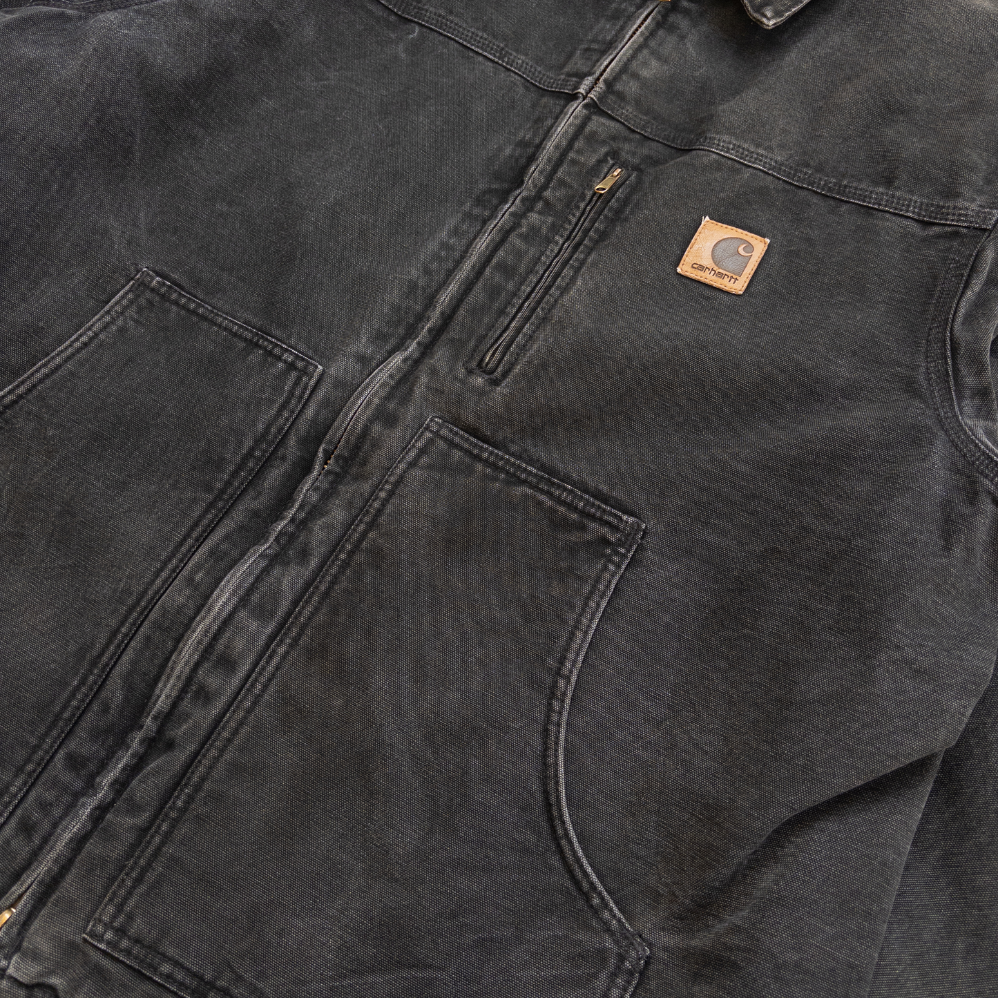 Carhartt Sherpa Lined Work Jacket | Washed black