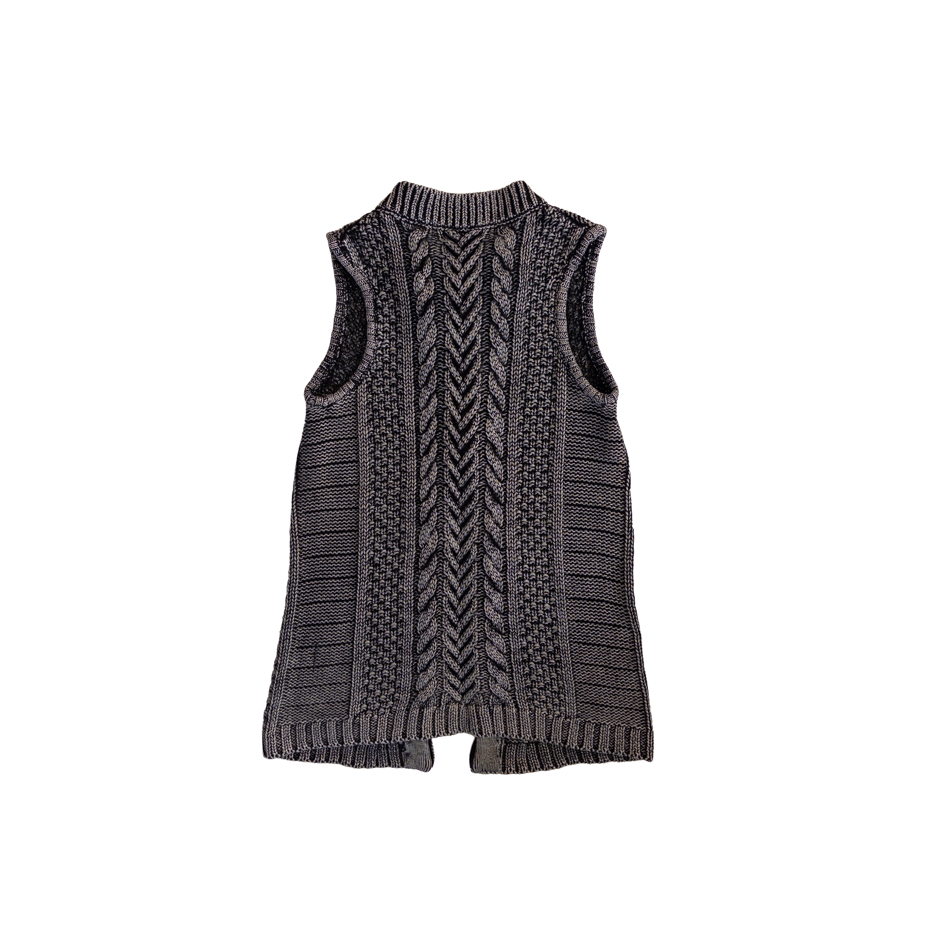 Vintage America Jeans Knit Sweater Vest | Women’s XS-S | Grey