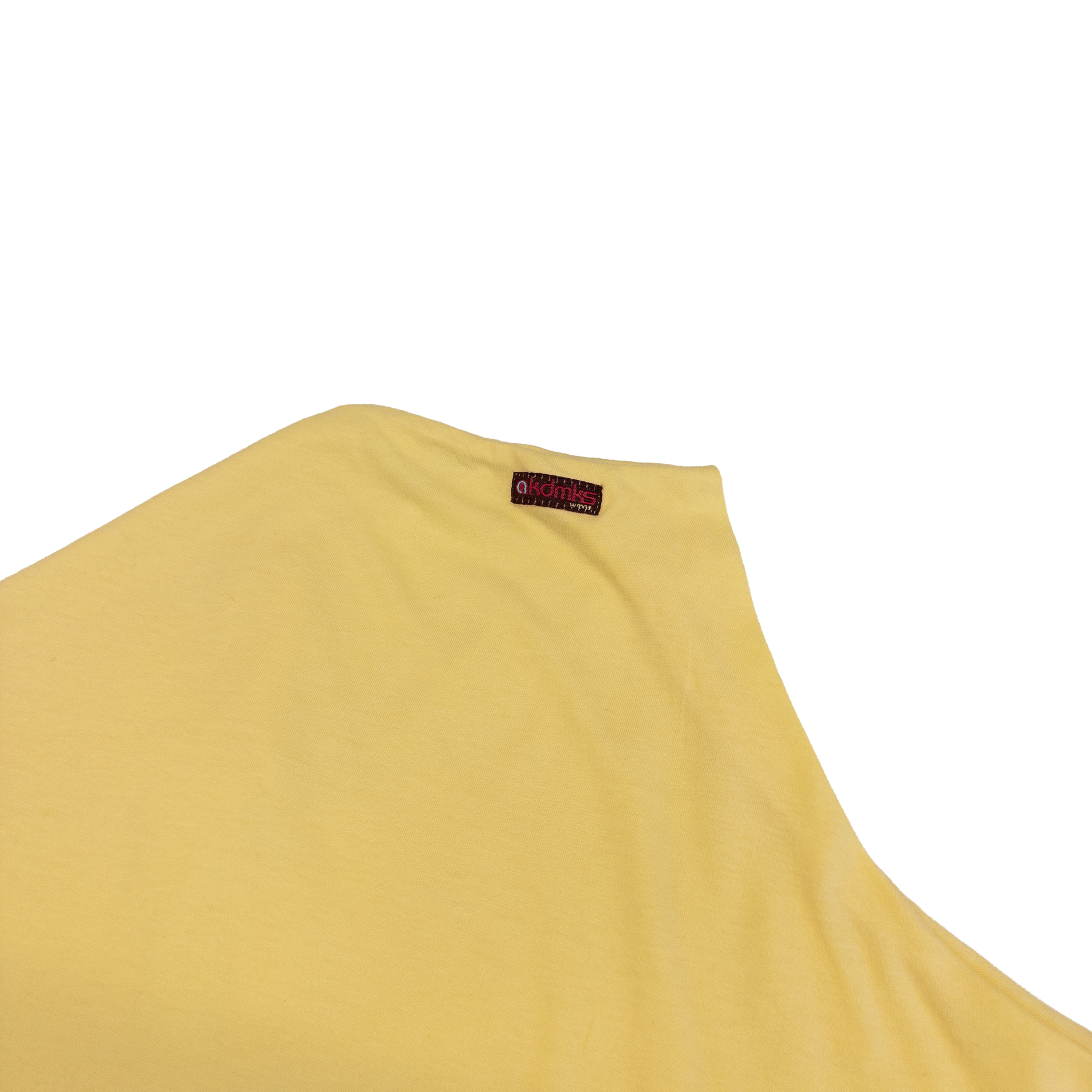 Waist Tied Up Asym T-Shirt | S-L | Yellow