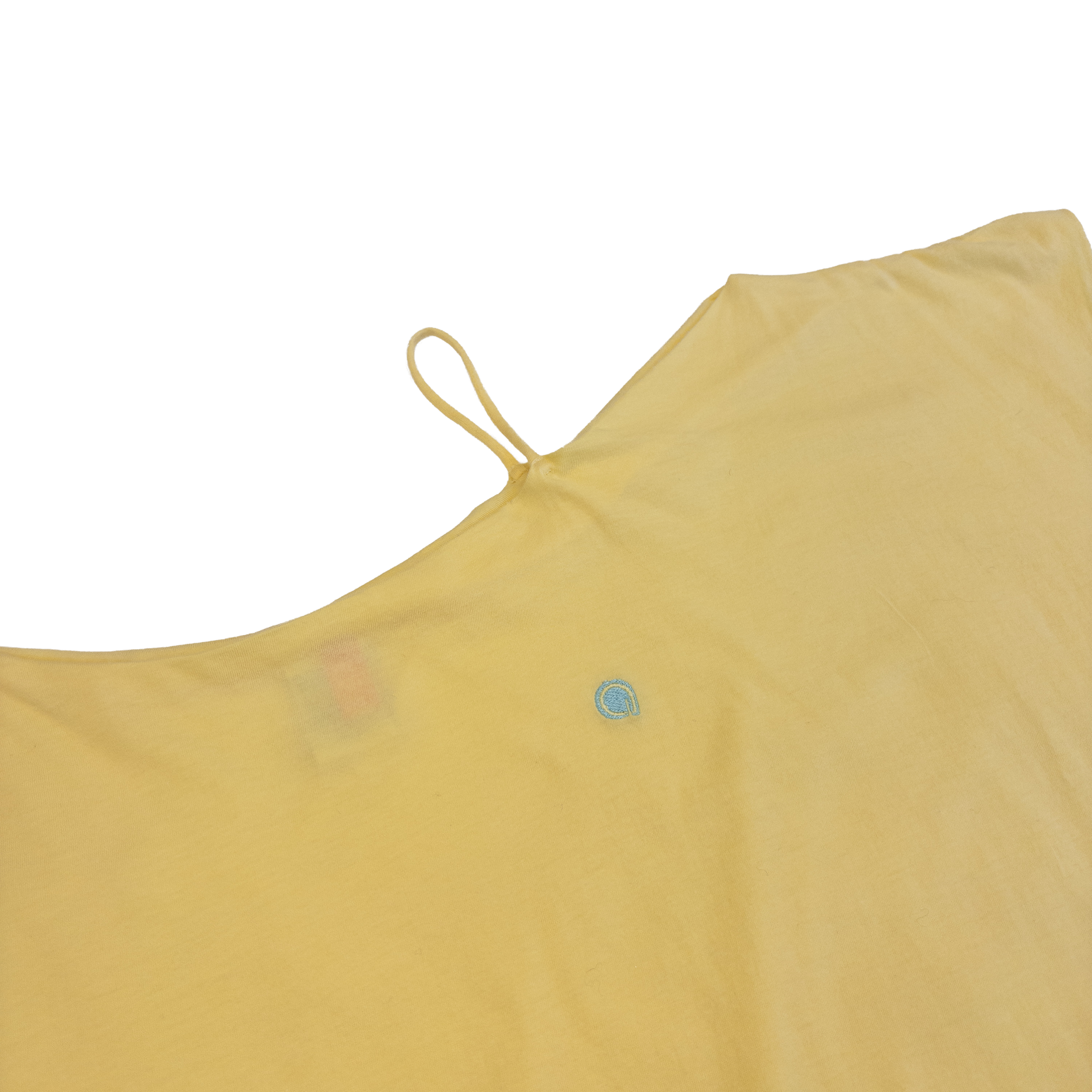Waist Tied Up Asym T-Shirt | S-L | Yellow